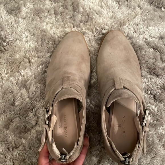 NORDSTROM CALSON genuine suede bootie - Picture 7 of 9